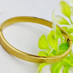 Cartier-Inspired Adjustable and Imported Gold Bangle Bracelet | Best Quality Bracelet For Girls & Women | Artificial Bracelet