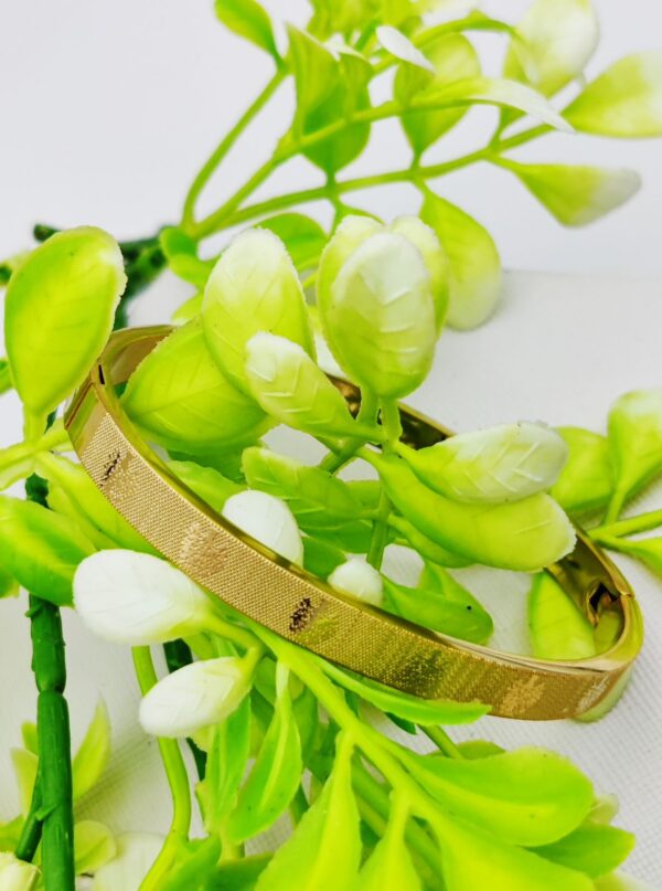 Cartier-Inspired Adjustable and Imported Gold Bangle Bracelet | Best Quality Bracelet For Girls & Women | Artificial Bracelet
