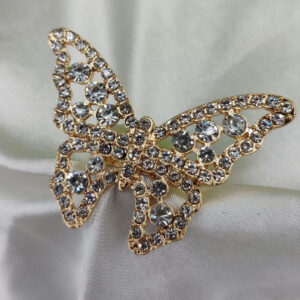 1 Piece Imported Dazzling Butterfly Crystal Ring - Embrace Elegance | Adjustable Ring | Beautiful Design For Every Occasion ✨ | Ring For Girls | Ring For Women