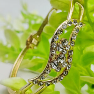Exquisite Imported Adjustable Crystal Leaf Bracelet | Best Quality Artificial Bracelet For Girls & Women | Bracelet For Every Occasion | Elegant Design
