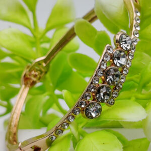 Radiant Elegance Adjustable Crystal Bracelet | Best Quality Artificial Bracelet For Girls & Women | Imported Glamour for Every Occasion | Elegant Design