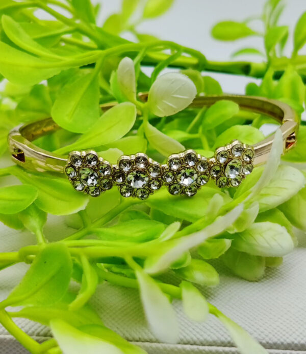 Sparkling Floral Adjustable Bracelet | Best Quality Artificial Bracelet For Girls & Women | Imported Elegance for Every Occasion | Elegant Design