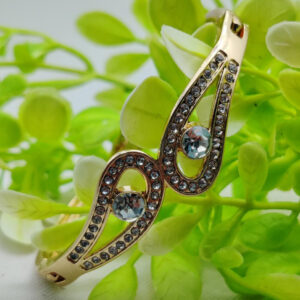 Imported Adjustable Infinity Charm Bracelet with Crystal Accents | Best Quality Artificial Bracelet For Girls & Women | Imported Glamour for Every Occasion