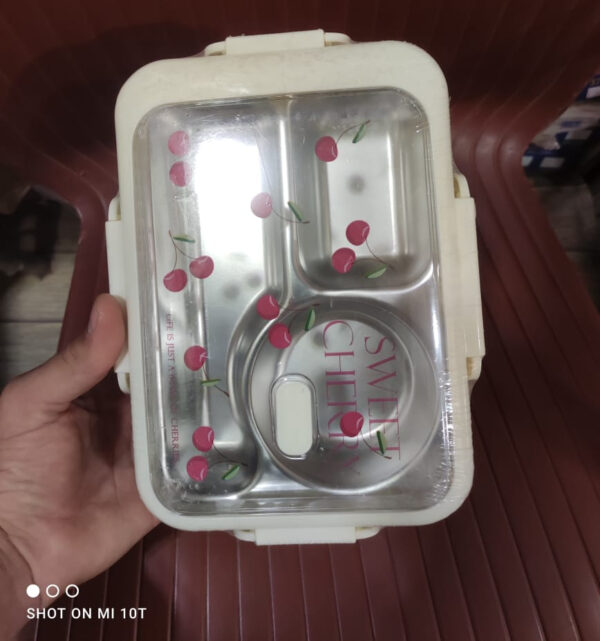 Rectangular Lunchbox with a clear lid | Lunch Box for Children, Kids and Adult | Portable Picnic Storage | School Student Food Container