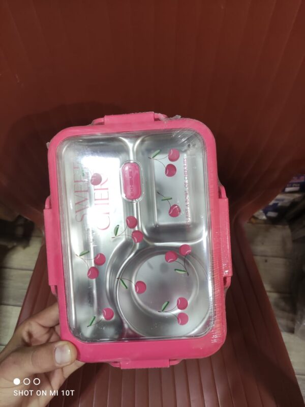 Rectangular Lunchbox with a clear lid | Lunch Box for Children, Kids and Adult | Portable Picnic Storage | School Student Food Container