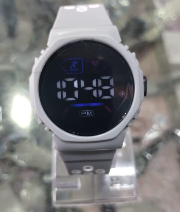 Digital Wrist Watch | Wrist Watch For Men | Wrist Watch For Boys | Wrist Watch For Kids | Best Quality Wrist Watch with Digital Display - Cell Operated Watch - Silicone Watch ( Without Box )