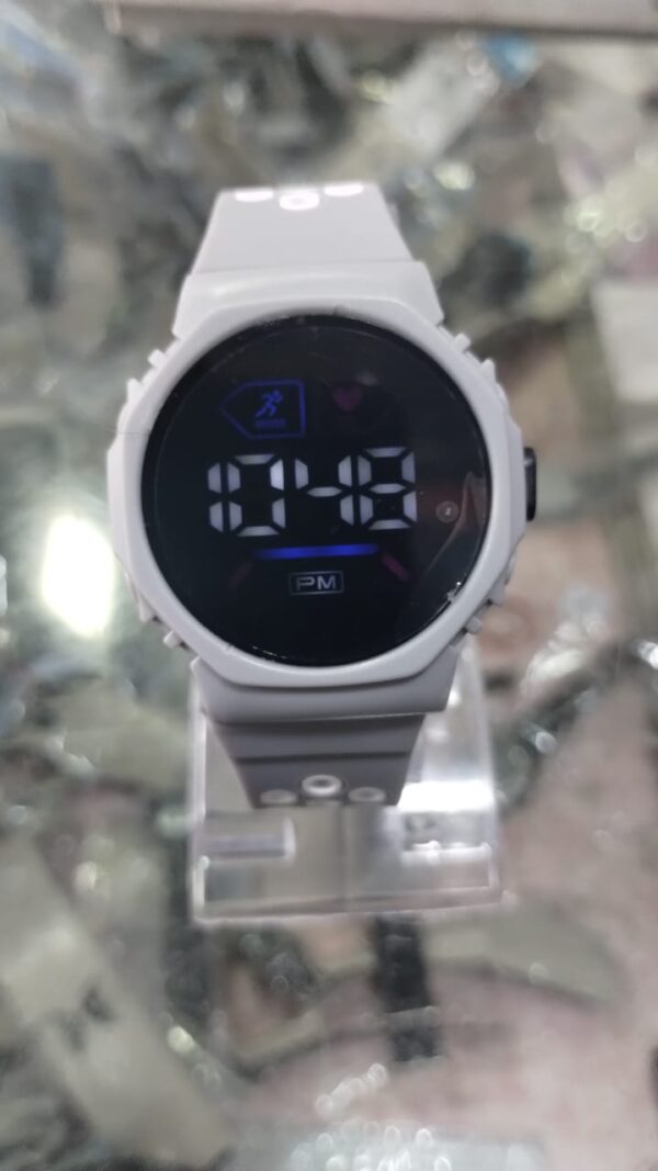 Digital Wrist Watch | Wrist Watch For Men | Wrist Watch For Boys | Wrist Watch For Kids | Best Quality Wrist Watch with Digital Display - Cell Operated Watch - Silicone Watch ( Without Box )