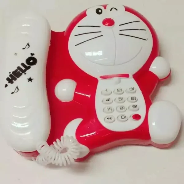 Doremon Telephone for Kids Learning Talk on Phone For Kids Boys Girls (random color)
