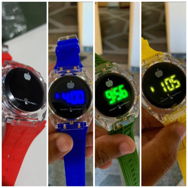 Touch Screen LED Watch for Kids Beautiful and Imported with stylish dial