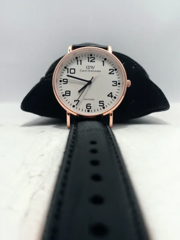 Family Gift Pack of 3 Watches | Best Quality Watches | Daniel Wellington Watch + LG Quartz Watch + Apple Logo Digital Watch | Watches ( Without Box ) (Random Color)